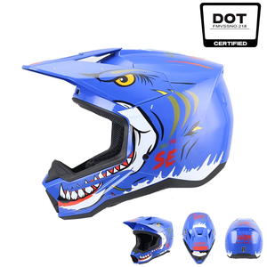 Casco de Seguridad Todoterreno con Material ABS, Sistema de Ventilación Transpirable, Visera Desmontable, Certificación 3C para Carreras Todoterreno - Product Image 1