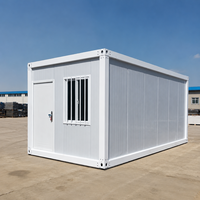 Maison conteneur préfabriquée pour projets, fabriquée par un fabricant avec des panneaux muraux isolés, pour bureaux, camps et unités de logement temporaires