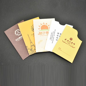 Miễn Phí Mẫu Sang Trọng Cảm Ơn Bạn Thẻ Thiệp Chúc Mừng Thẻ Kinh Doanh Gói Giấy Thăm Nổi Lá Vàng Phong Bì Với Nhãn Dán - Product Image 5