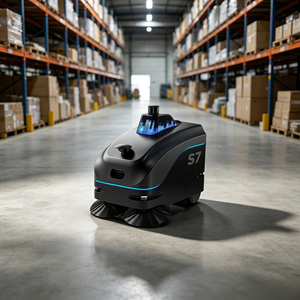 Green Low Noise Outdoor Cleaning Robot Zero Emission Design With LiDAR Precise Navigation For All Commercial Outdoor Area - Product Image 1
