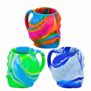 Taza de café de silicona sin BPA y de grado alimenticio, taza para beber irrompible para copas de vino de fiesta para Bar, la taza más nueva, tazas divertidas - Product Image 2