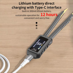 Herramientas <span class=keywords><strong>de</strong></span> multímetro automático inteligente LCR SMD ESR Tester para resistencia capacitancia inductancia continuidad y prueba <span class=keywords><strong>de</strong></span> diodo <span class=keywords><strong>pinzas</strong></span> inteligentes - Product Image 6