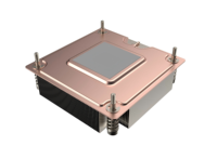FEZCOOL LGA1700-V11-A Dissipateur thermique pour processeur de serveur 1U de bureau et ordinateur portable, simulation thermique, dissipateur personnalisé pris en charge
