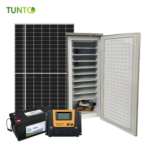 New Arrival Commercial Single Door <b>Freezer</b> 198L 255L Solar Ice Block Maker With Lithium Battery in STOCK Hot in Haiti Ice Brick - Product Image 2