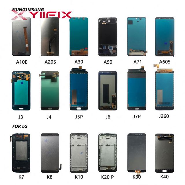 Factory Wholesale High Quality All Brands Mobile Phone Accessory Touch Screen LCD Display Assembly Digitizer