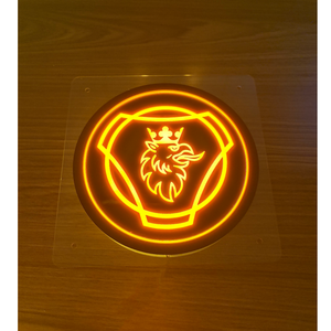 Logotipo de Letras Iluminadas a Precio de Fábrica para Camión <span class=keywords><strong>Scania</strong></span>, Tablero de Luz Iluminado - Product Image 3