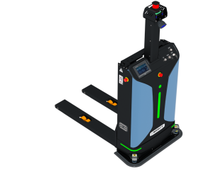 <strong>Intelligent</strong> 1400kg Pallet Forklift AGV <strong>Robot</strong> Auto-Navigation Electric Stacker for Manufacturing Plants New Condition - Product Image 2