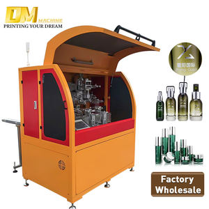 Máquina de impresión de pantalla de seda, totalmente automática, ovalada, cilíndrica, vaso de botella de plástico, logotipo de Perfume, de fábrica - Product Image 1