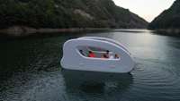 Grand Szie 5-10 personnes Yacht gonflable bateau gonflable bateau électrique avec sol anti-dérapant ponton bateau bateaux de pêche plongée