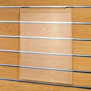 Cadre d'affichage personnalisé transparent en acrylique Slatwall pour <span class=keywords><strong>t</strong></span>-<span class=keywords><strong>shirt</strong></span> présentoir de qualité supérieure - Product Image 3