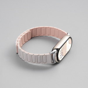 Correa Magnética de Silicona para <span class=keywords><strong>Xiaomi</strong></span> Band 10 / 9 / 8 NFC, Correa Deportiva Transpirable, Correa de Repuesto para <span class=keywords><strong>Reloj</strong></span> Inteligente - Product Image 1