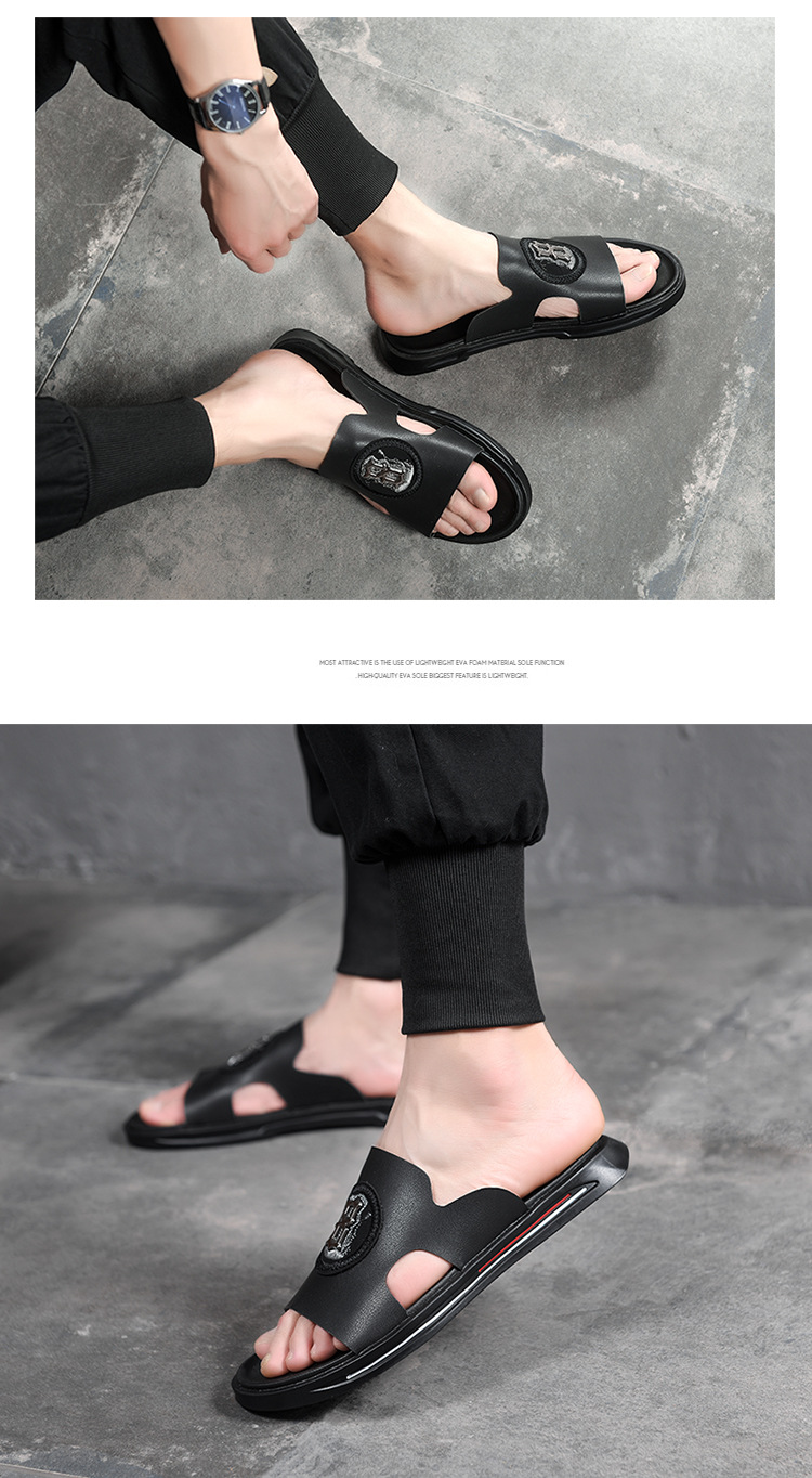 Summer Quality Beach Slippers Casual Shoes Flat Bottomed Outdoor Beach Sandals
