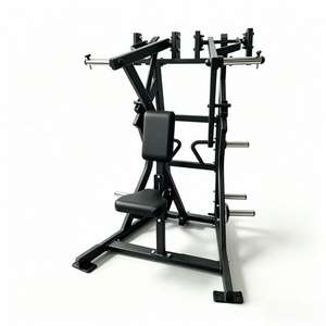 Máquina de remo iso-lateral comercial con carga de placas para remo sentado, equipo de entrenamiento deportivo para gimnasio interior - Product Image 2