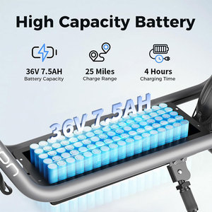 C-STAR 15.5mph <span class=keywords><strong>CE</strong></span> giấy chứng nhận 16 inch dành cho người lớn có thể gập lại xe điện với một chỗ ngồi cung cấp - Product Image 2