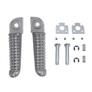 Kit Completo de Reposapiés Delanteros de Aluminio para YZF R1 R6 R1M R1S FZ1 <span class=keywords><strong>FZ6</strong></span> FZ8 XJ6 - Product Image 4
