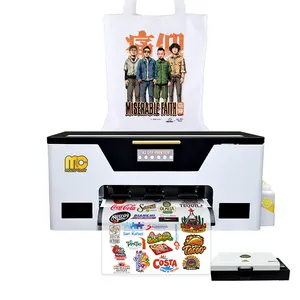 A3 DTF Printer Supplier XP600 Print head DTF Transfer PET Film Digital Printers for Clothing