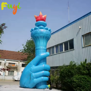 Estatua de la Libertad Inflable de Nueva <span class=keywords><strong>York</strong></span>, Modelo Realista Personalizado para Decoración de Exteriores, Diseño 2026, para Eventos Publicitarios - Product Image 6