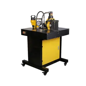 High Precision Hydraulic Busbar Machine 3-In-1 Iron Plate Copper Aluminum Rod Shear Bending Punching