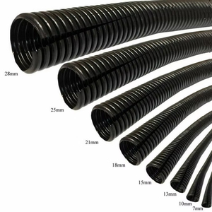 Tubo Corrugado de PP de 4.5mm-17mm, Tubo de Aislamiento Resistente al Calor para Cables de Auto, Arnés de Protección para Cables Eléctricos del Motor - Product Image 1