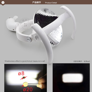 Lámpara de luz fría dental VIMEL, redonda, con sensor infrarrojo LED sin sombras, para accesorios de sillón dental - Product Image 5