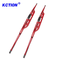 Pour K-102A, lame d'essuie-glace avant universelle rouge pour XC90, Tucson, Sportage, Polo, Q7, Corolla, Defender, 14"-26", caoutchouc naturel