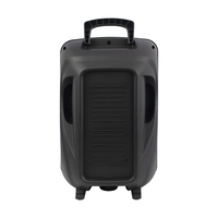 T 8 pouces Woofers + Tweeter Haut-parleur Bluetooth portable Caixa De Som Subwoofer DJ Party Sound Box Trolley Haut-parleur