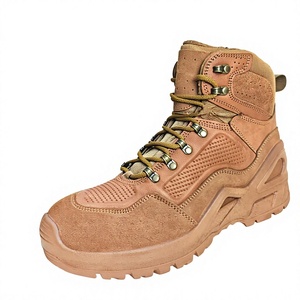 รองเท้าบูทเดินป่าแบบยุทธวิธี SFB34 716 สำหรับผู้ชาย รองเท้าบูทแบบเย็บสองชั้นพร้อมที่รองรับข้อเท้า พื้นรองเท้าทำจากยาง รองเท้าบูทสำหรับกิจกรรมกลางแจ้ง - Product Image 1