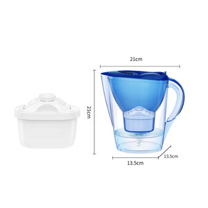 Jarra purificadora de agua portátil de 2,8 l para cafetera Manual doméstica sin BPA suaviza el agua dura reduce el TDS para uso en exteriores - Product Image 3