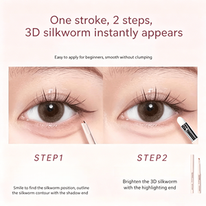 ปากกาไฮไลท์ใต้ตา <span class=keywords><strong>JOJO</strong></span> DIARY แบบสองหัว - 2-in-1 เฉดสีและไฮไลท์เพื่อให้ดูเป็นธรรมชาติแบบ 3 มิติ - Product Image 5