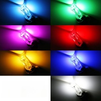 Luz estroboscópica para matrícula EURS de alto brillo T10 2835 5smd, LED automático 5W5, Canbus no polar, bombilla pequeña para coche, lámpara indicadora de ancho