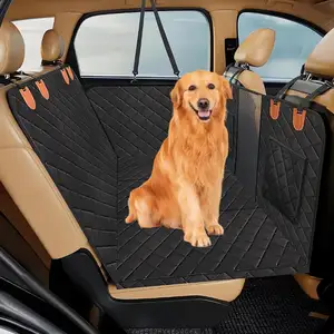 Almofada para carro de estimação, almofada para assento traseiro de carro, rede grande para cães, cobertor extensor para assento traseiro