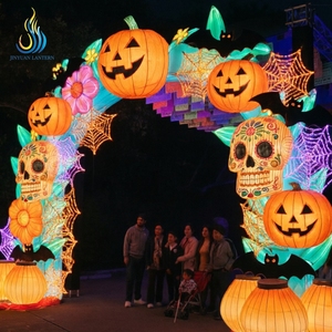 Arche de Porte LED Étanche Personnalisée Grande Taille pour <span class=keywords><strong>Halloween</strong></span>, Lanterne de Festival pour Affichage en Parc à Thème ou Jardin - Product Image 4