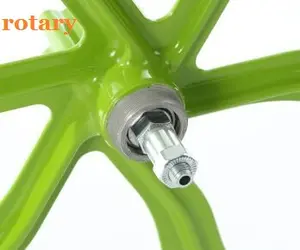 Llantas de <span class=keywords><strong>Bicicleta</strong></span> de <span class=keywords><strong>26</strong></span> Pulgadas, Ruedas de <span class=keywords><strong>Bicicleta</strong></span> de 3 Radios, Llantas Traseras de Aleación de Magnesio con Cierre Rápido y Recubrimiento en Polvo para <span class=keywords><strong>Bicicleta</strong></span> Urbana - Product Image 4