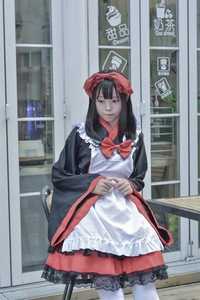 Robe quotidienne mignonne Lolita COSPLAY manches secouées <span class=keywords><strong>Kimono</strong></span> Maid - Product Image 6