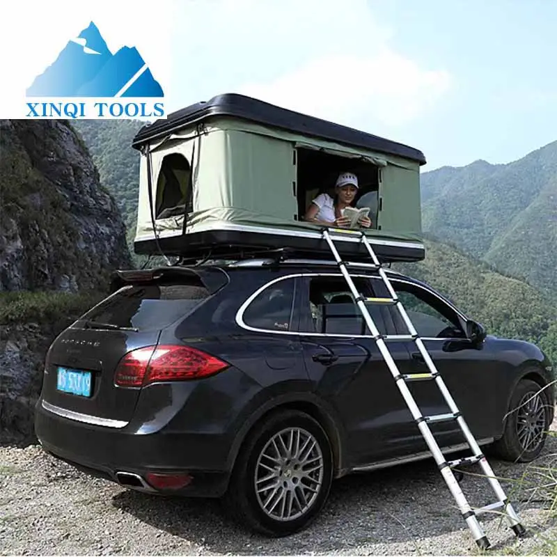 Camping Roof Top Tent Waterproof Travel Hard Shell Roof Top Tent For Outdoor Activity