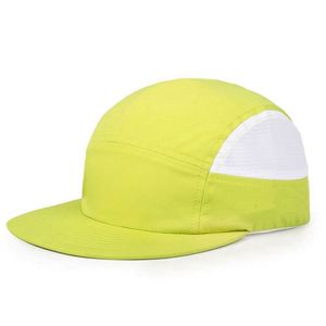 Gorra Snapback de Visera Plana al por Mayor, Gorra Deportiva de Secado Rápido para Correr, Gorra de Béisbol Snapback de 7 Paneles con Logotipo Personalizado - Product Image 3