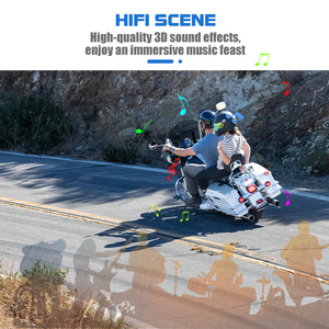 Auriculares de Motocicleta <span class=keywords><strong>MAXTO</strong></span> <span class=keywords><strong>M2</strong></span> de Silicona Negra con 12 Horas de Reproducción, <span class=keywords><strong>Intercomunicador</strong></span> Impermeable, 1 Año de Garantía - Product Image 3