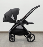 Poussette bébé légère en aluminium prête à être expédiée, pliage compact avec siège réversible