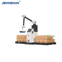 Robot collaboratif motorisé 6 axes à commande PLC automatique pour palettisation, capacité 30 kg, pour l'emballage de cartons, sacs et bouteilles en fin de ligne