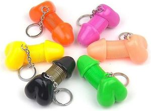 <b>Novelty</b> Custom Double PVC Keychain Unique Toy Rubber Keychain for Spring Promotions Party Supplies Gift Keychain - Product Image 2