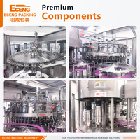 Ligne de production de boissons gazeuses A à Z, système complet d'embouteillage de boissons, machine d'embouteillage automatique de boissons