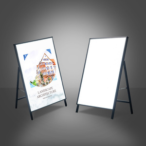 Caja <span class=keywords><strong>de</strong></span> Luz Acrílica LED Personalizada, Exhibición Vertical <span class=keywords><strong>de</strong></span> Pie, Cartel Publicitario, Caja <span class=keywords><strong>de</strong></span> Luz Grande, <span class=keywords><strong>Publicidad</strong></span> Portátil Recargable - Product Image 1