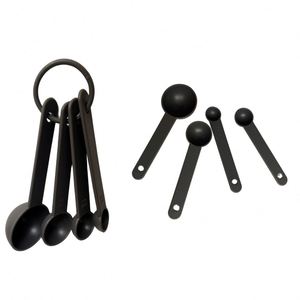 Juego de Tazas y Cucharas Medidoras de Material PP5, 4 Piezas, Resistentes al Calor, para Cocina, Repostería, Té, Café, Preparación de Alimentos, Uso Diario - Product Image 3