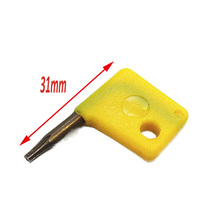 OEM dapat disesuaikan kunci pas Torx bendera S2 Merah Kuning Biru