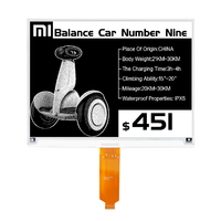 13.3 inci resolusi 960x680 antarmuka SPI hitam putih tampilan layar Epaper modul Amoled e-ink Display e-paper