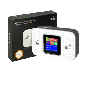 MF68E 4G 5G Enrutador portátil LTE WiFi Pantalla a color de bolsillo Conector FC <span class=keywords><strong>Fibra</strong></span> óptica FTTH 2,4 GHz Europa - Product Image 1