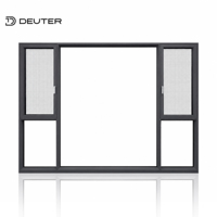 Ventanas Abatibles y Oscilobatientes de Aluminio de 2.0mm Resistentes al Calor, con Rotura de Puente Térmico, Triple Sellado EPDM, Triple Acristalamiento Low-E, Ahorro Energético para Villas