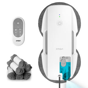 Nouveau <span class=keywords><strong>robot</strong></span> <span class=keywords><strong>aspirateur</strong></span> nettoyeur de vitres 2026 avec télécommande, <span class=keywords><strong>robot</strong></span> nettoyeur de vitres à double serpillière avec 2 brosses à rouleaux - Product Image 1