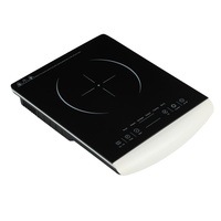 Cuisinière à induction manuelle compacte et élégante à brûleur unique pour camping-car, usage domestique et hôtelier, cuisinière portable pour hotpot, économe en énergie