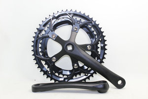 Vélo de route vélo pliant 52-42T double disque 7 8 <span class=keywords><strong>9</strong></span> <span class=keywords><strong>vitesses</strong></span> trou carré chaîne anneau grand plateau pédalier - Product Image 6